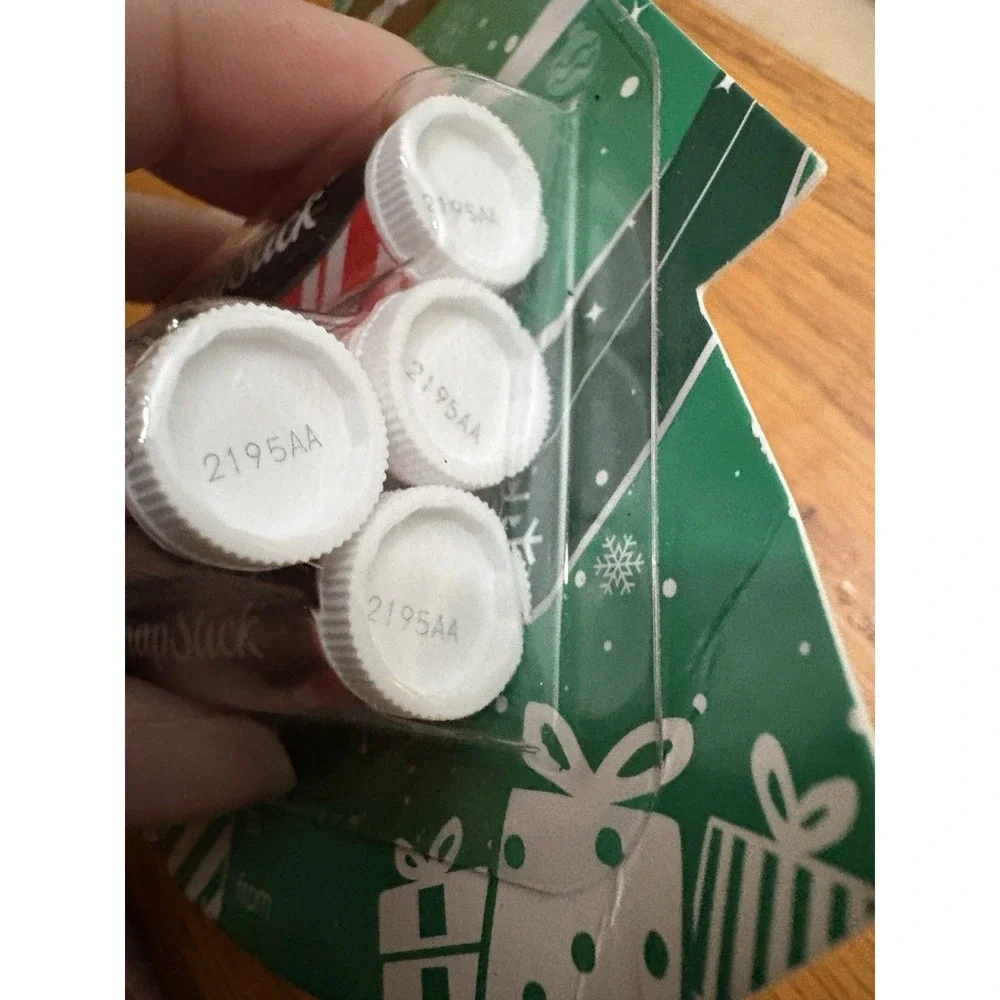 Chapstick Candy‎ Cane Lip Balm Lot Of 4 Balms Holiday Christmas Sealed New